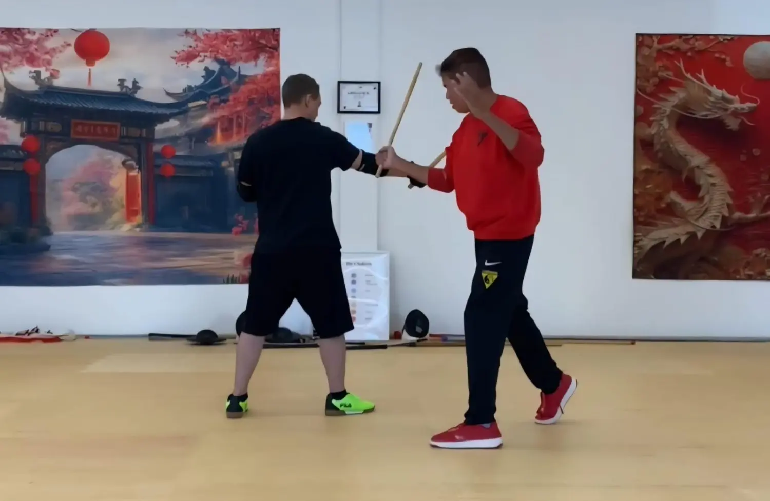 Wyngtsun – Thomas Wystub zeigt seine Kampfkunstfähigkeiten