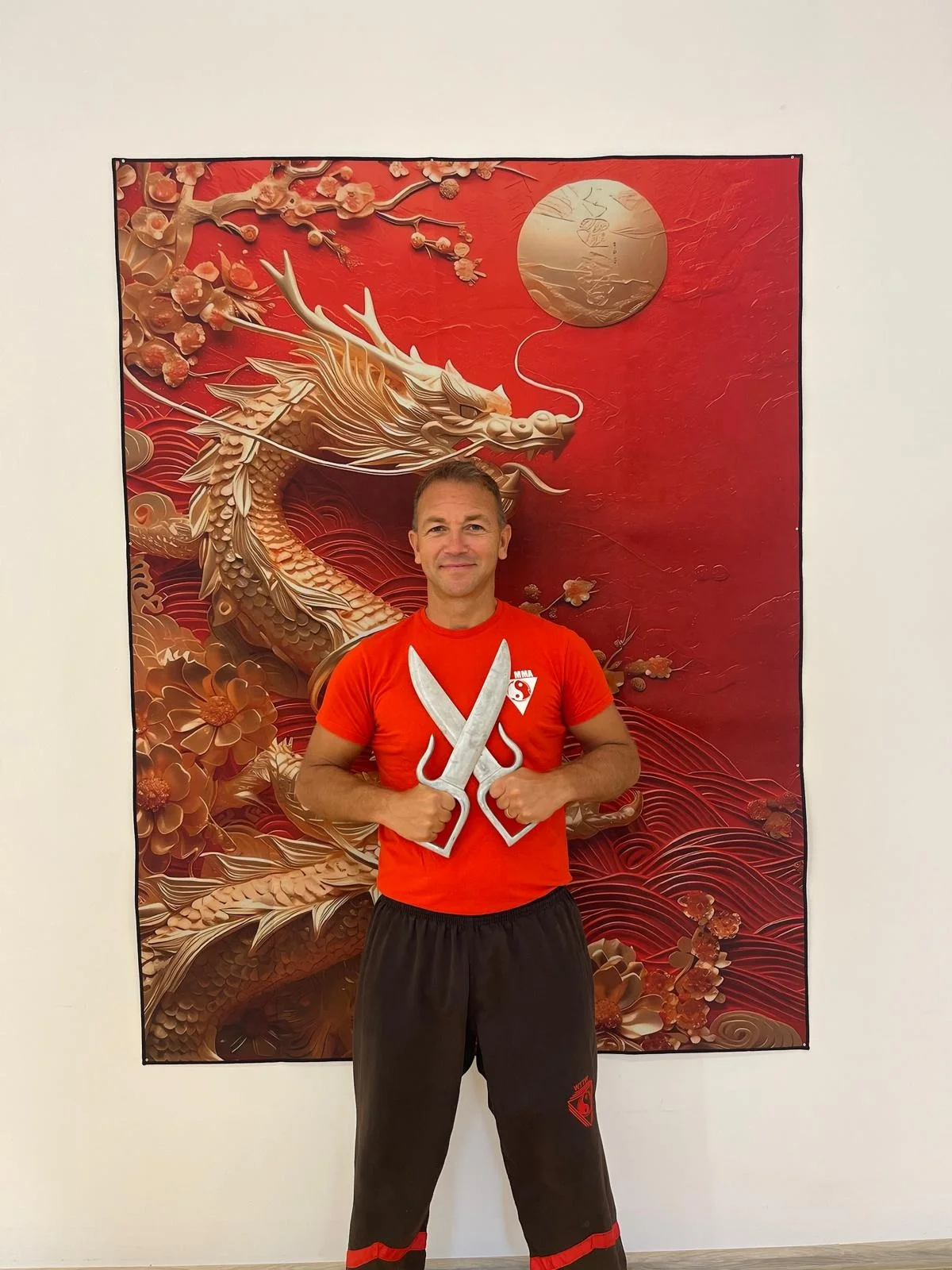 Wyngtsun- Thomas Wystub mit seinen Schülern